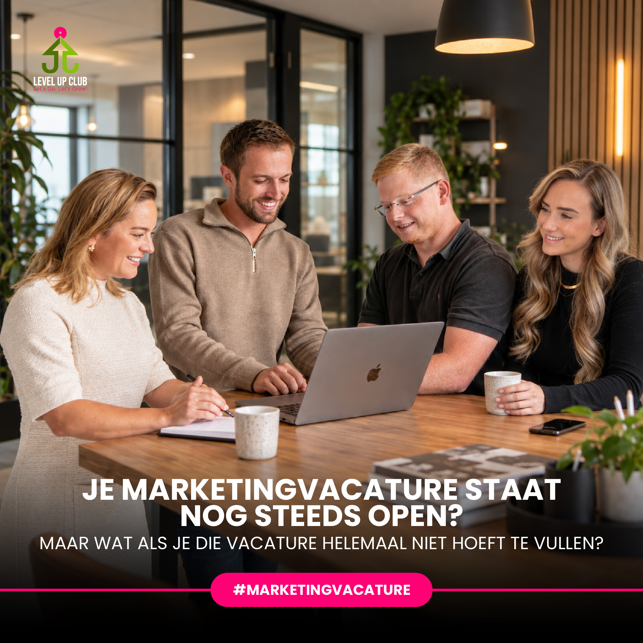 Je marketingvacature staat nog steeds open